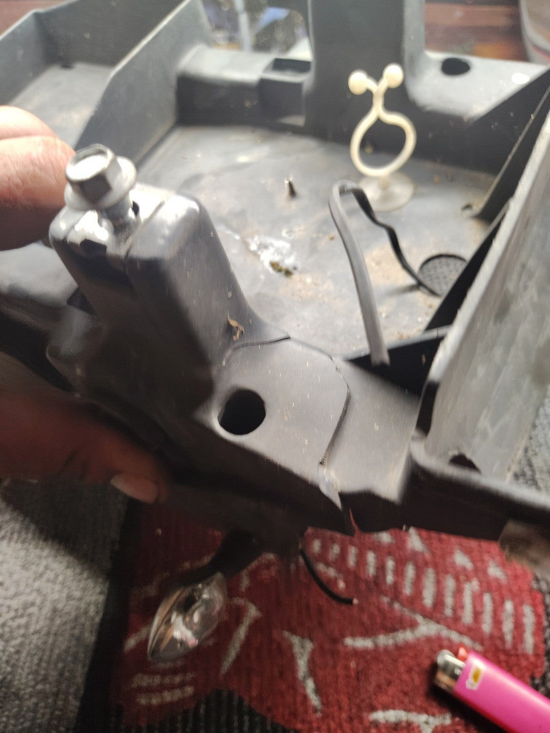 Modified Tupperware HONDA CBR600F TAIL TIDY 1991 Pos