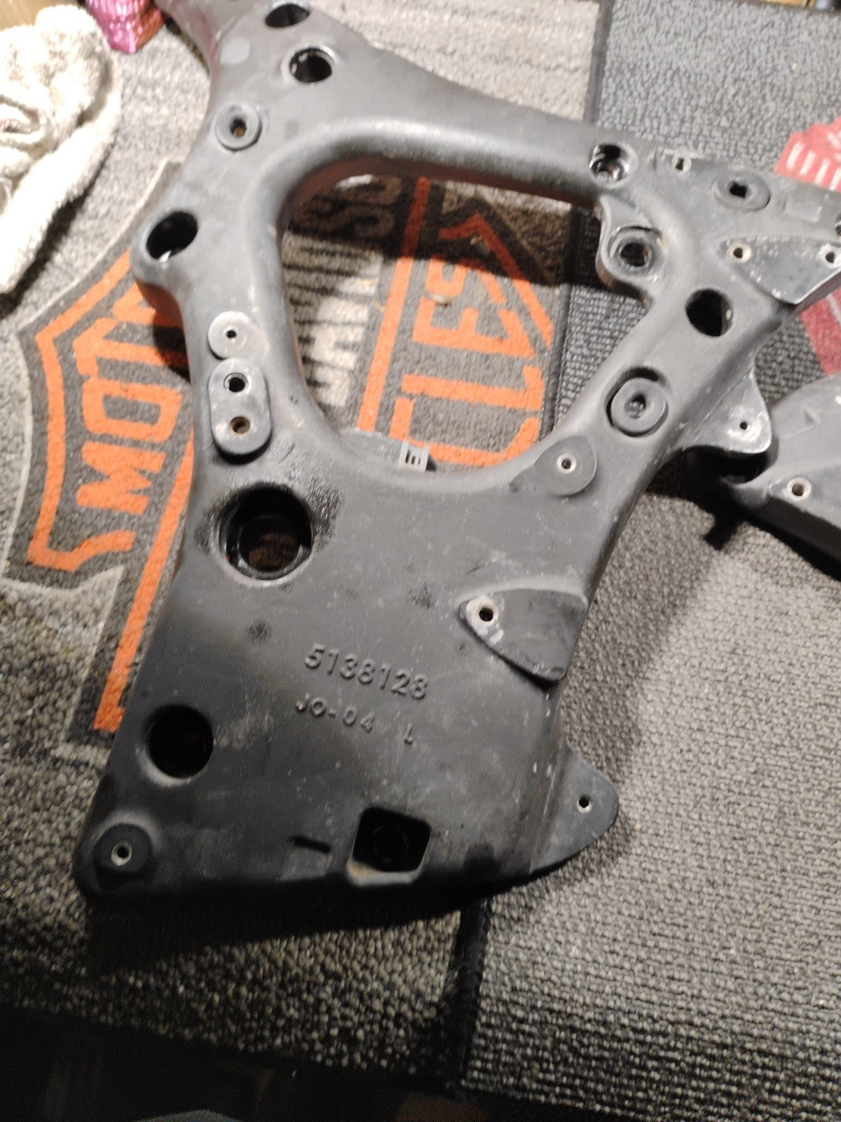 Indian Chief Chieftain & Roadmaster Left & Right Rear Subframe Support Brackets