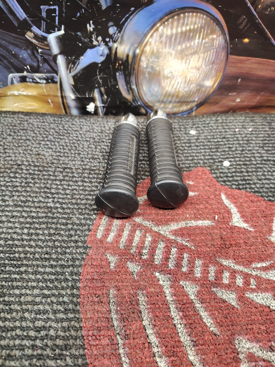 Genuine Harley Davidson Stock Take Off Footpeg Kit Stock Parts OEM 2007