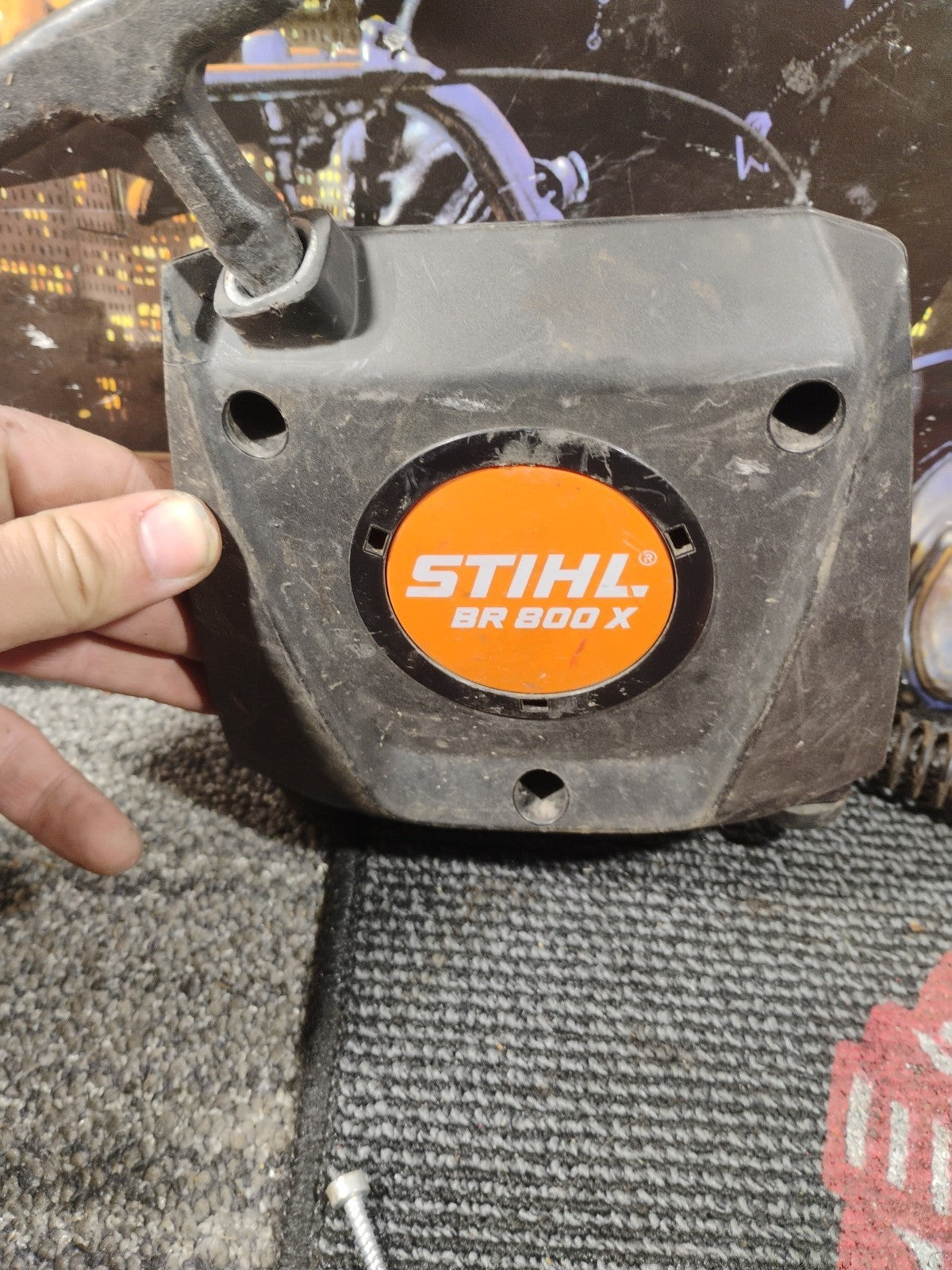 STHL br 800 x back pack blower pullstart and Hardware set