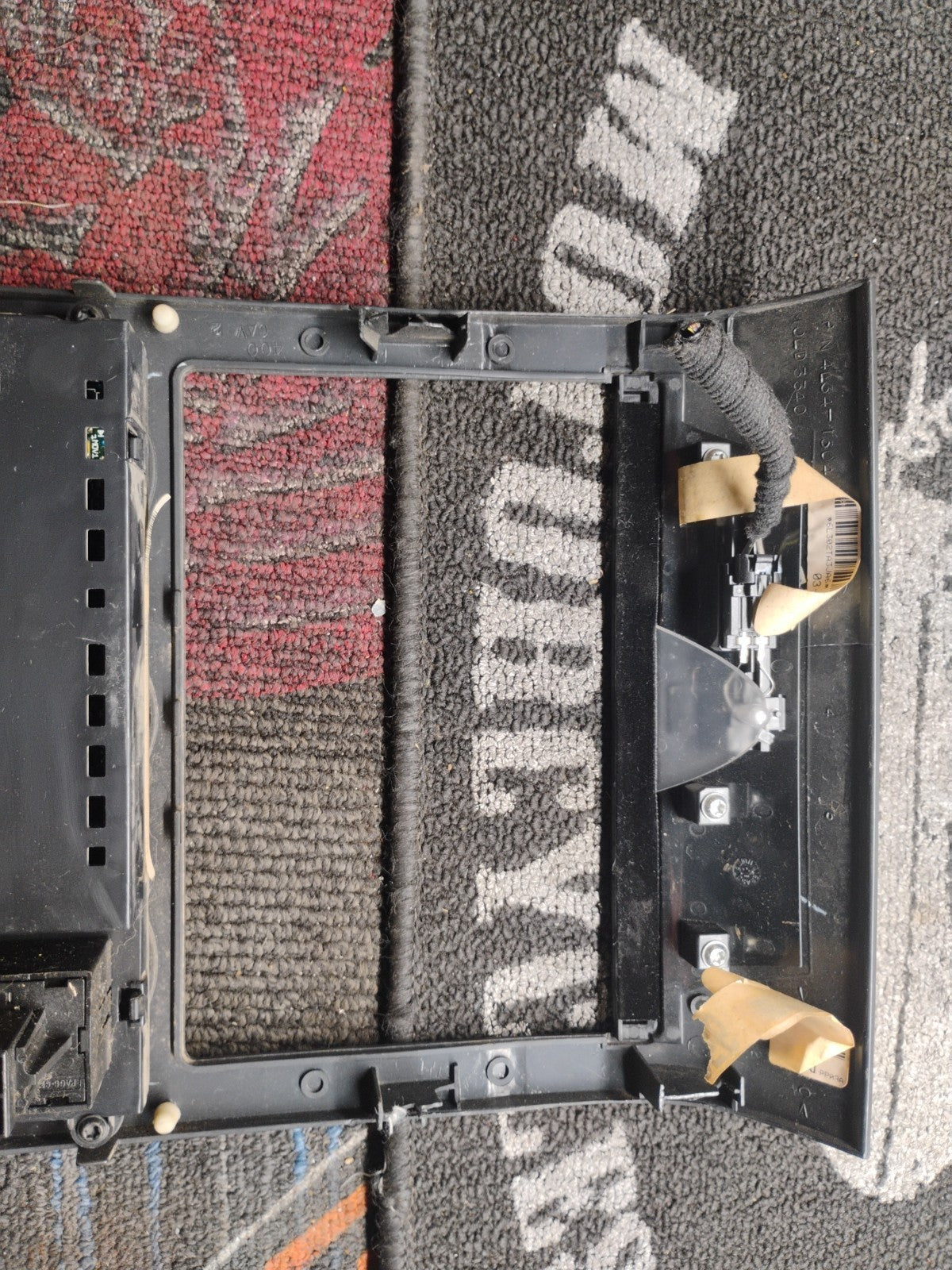 OEM 2004–2008 Ford F-150 Radio AC Heater Climate Control Bezel Black XI915