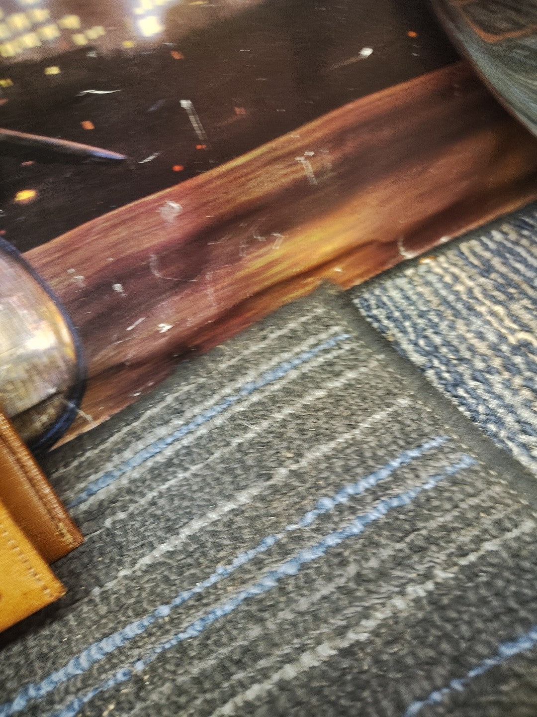 Handcrafted Maya Style leather Wallet