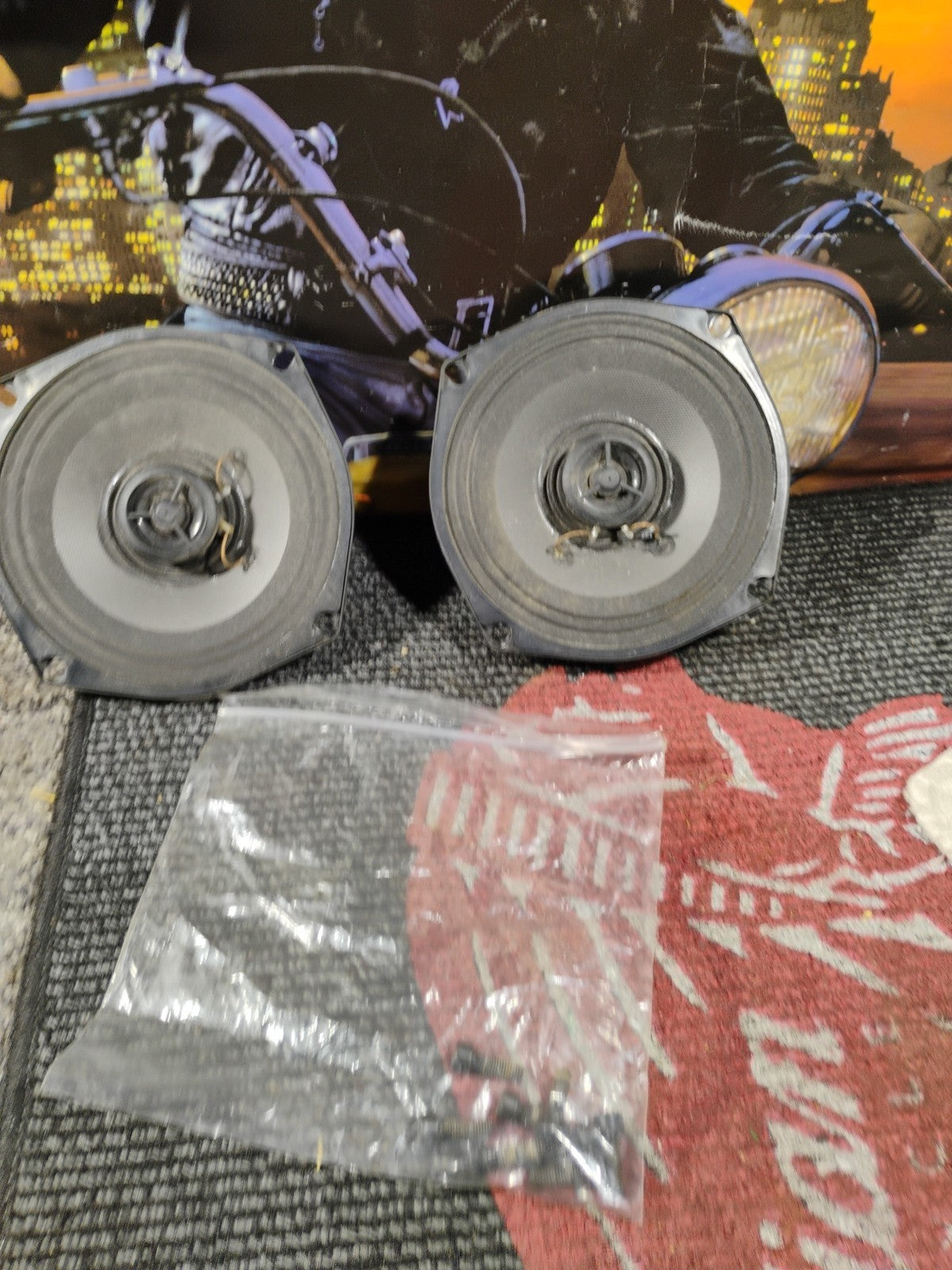 2015 14-18 Indian Chieftain OEM Audio Stereo Radio Speakers Pair Lot