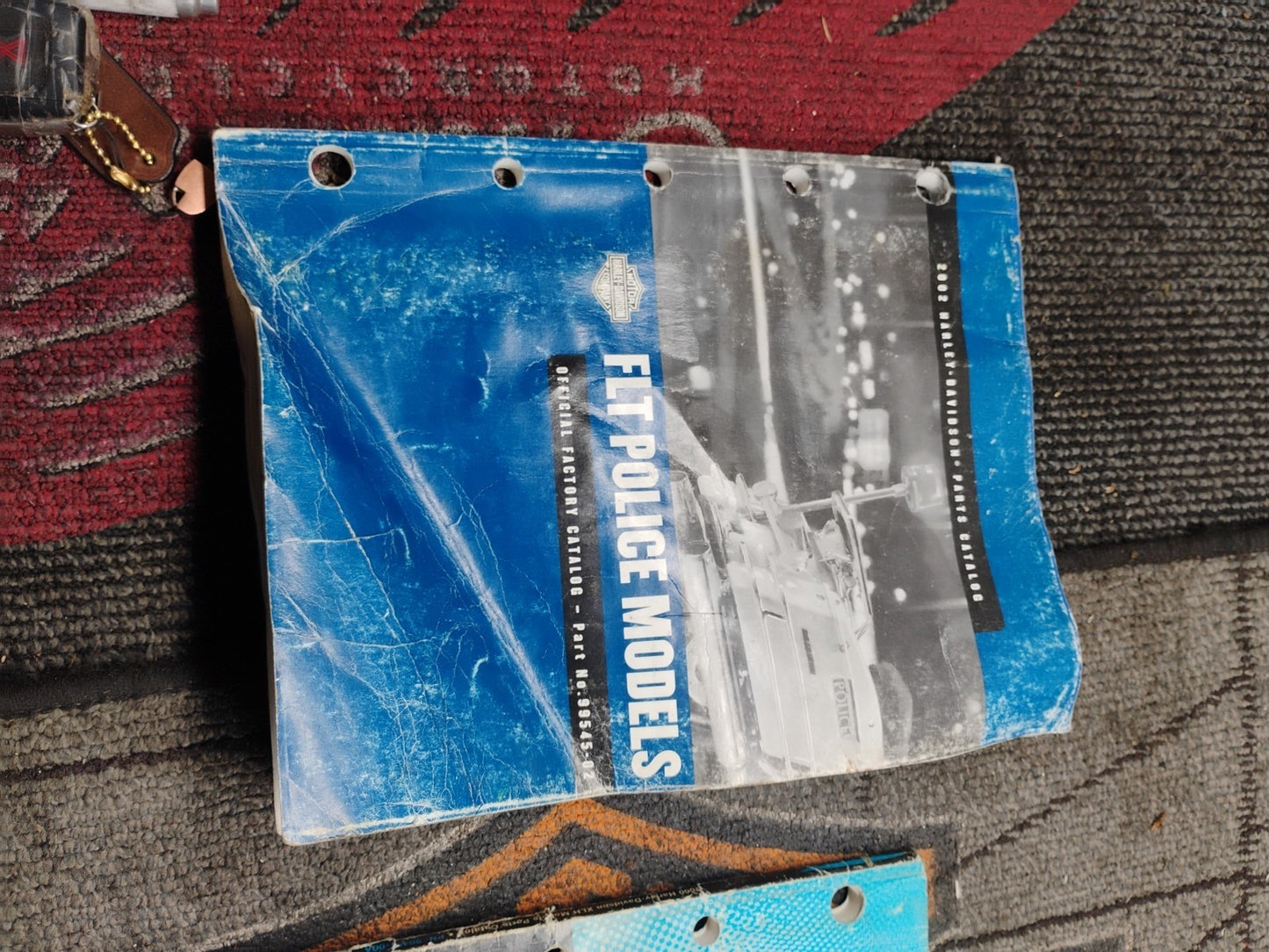 2002 Harley Davidson FLT Police Models Parts Catalog 99545-02