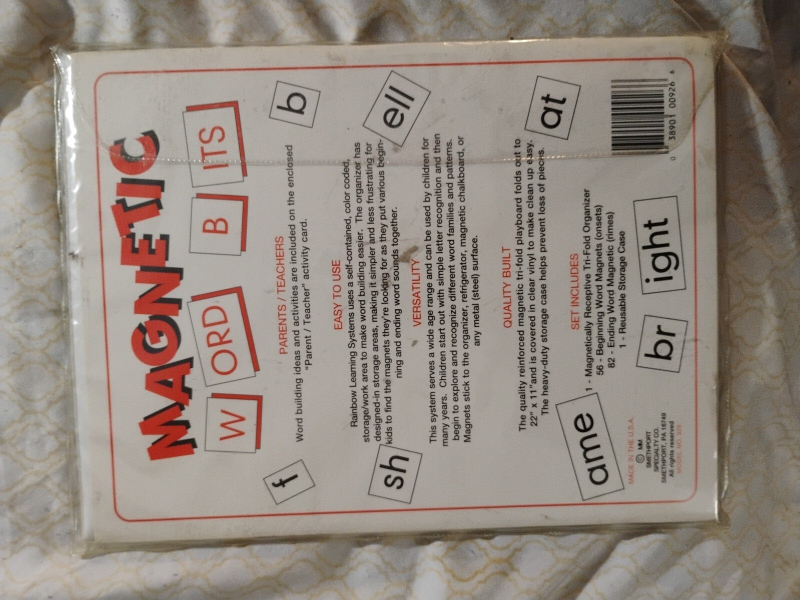 Magnetic Word Endings & Bonus Letters