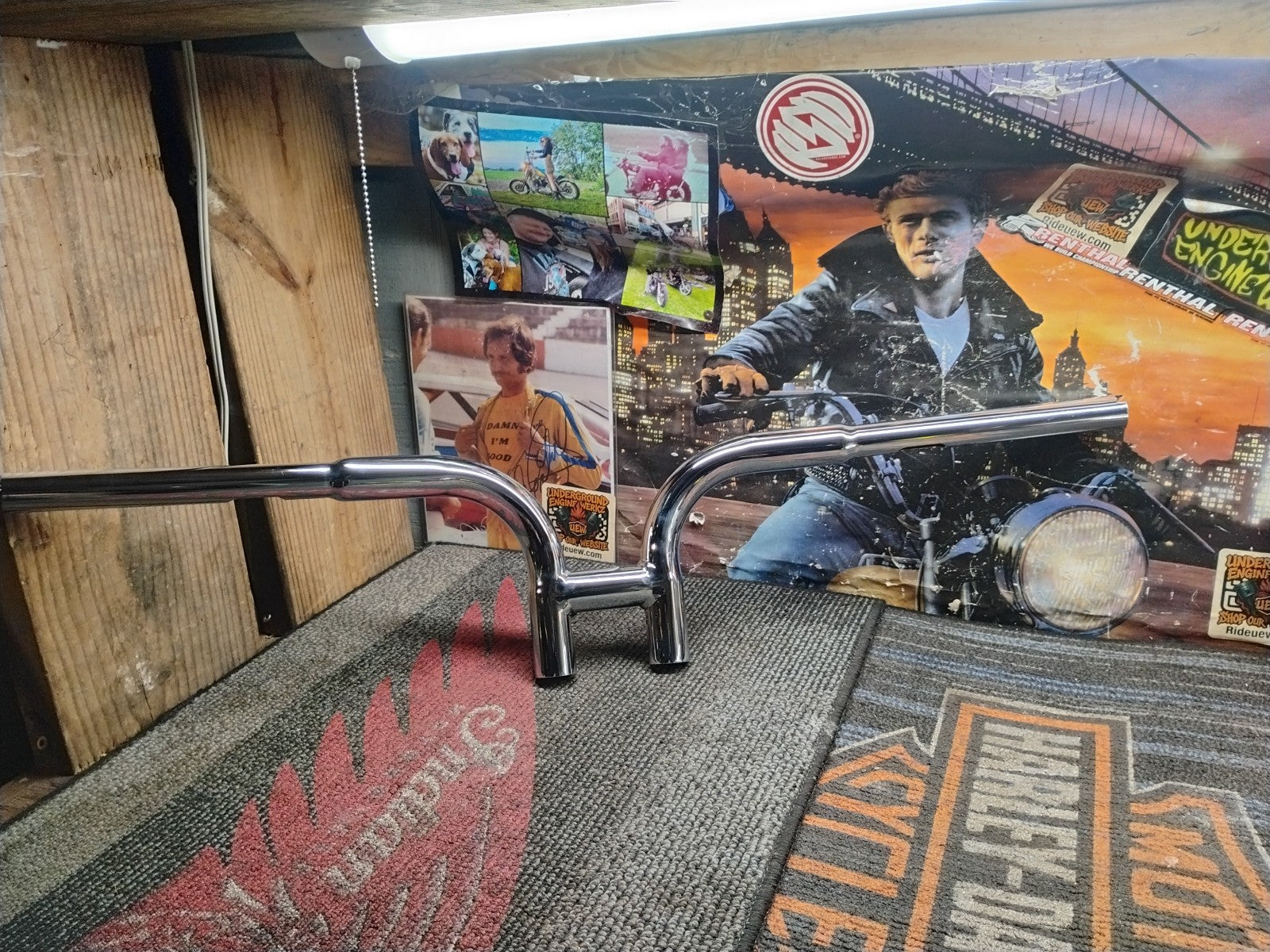 1 1inch Handlebar Chrome Harley Davidson bobber chopper