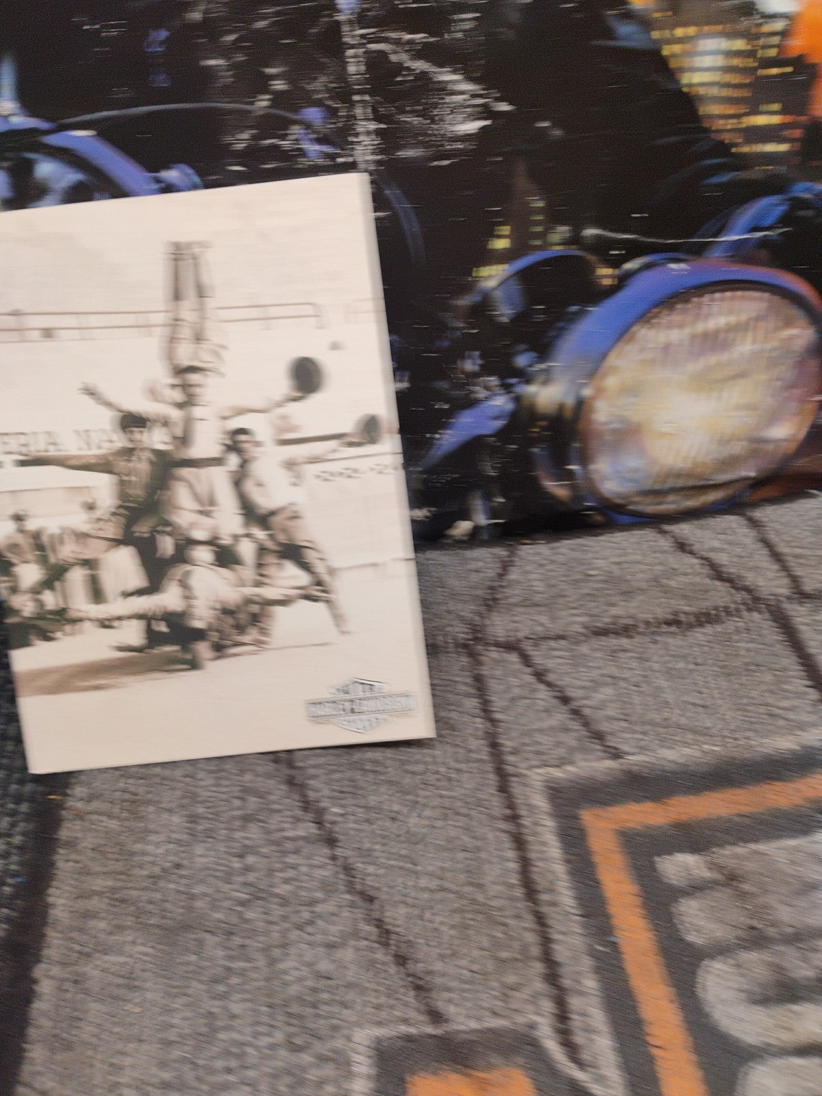 6 Vintage Nos Harley Davidson Friendship Greeting Card Pack With Envelopes 