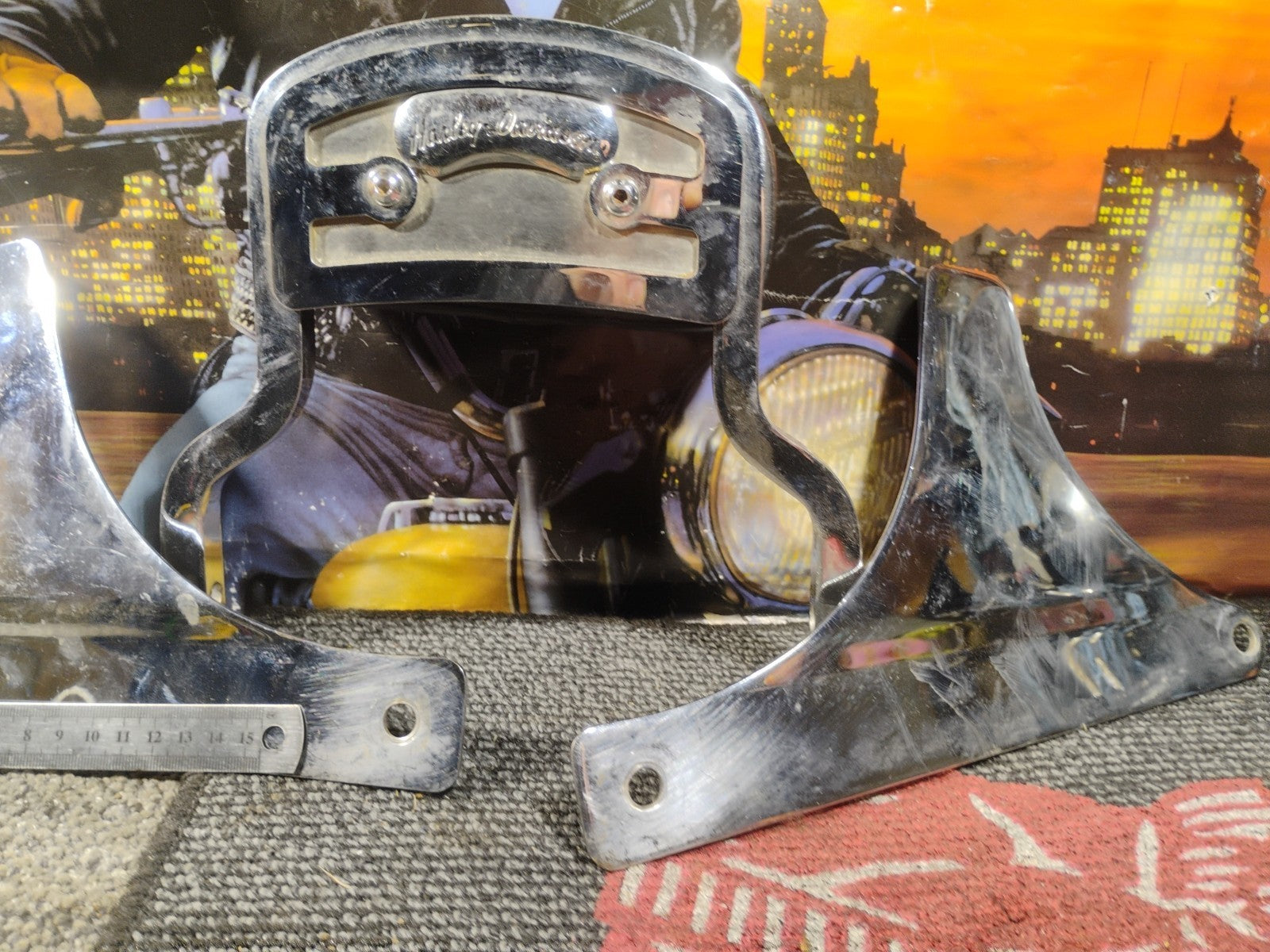 harley davidson backrest