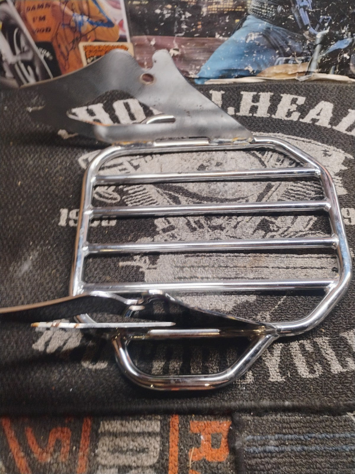 Harley Davidson 09-13 Touring Detachable Luggage Trunk Rack