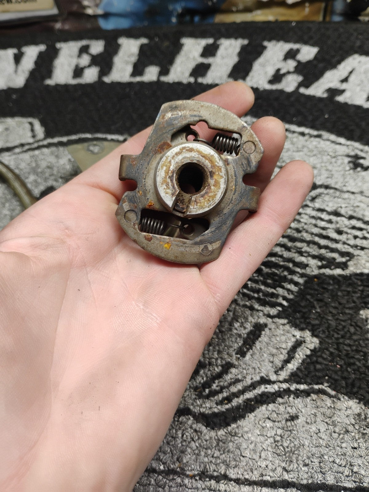Honda CB125 CB125S Ignition Points Advance Assembly Stator Plate OEM