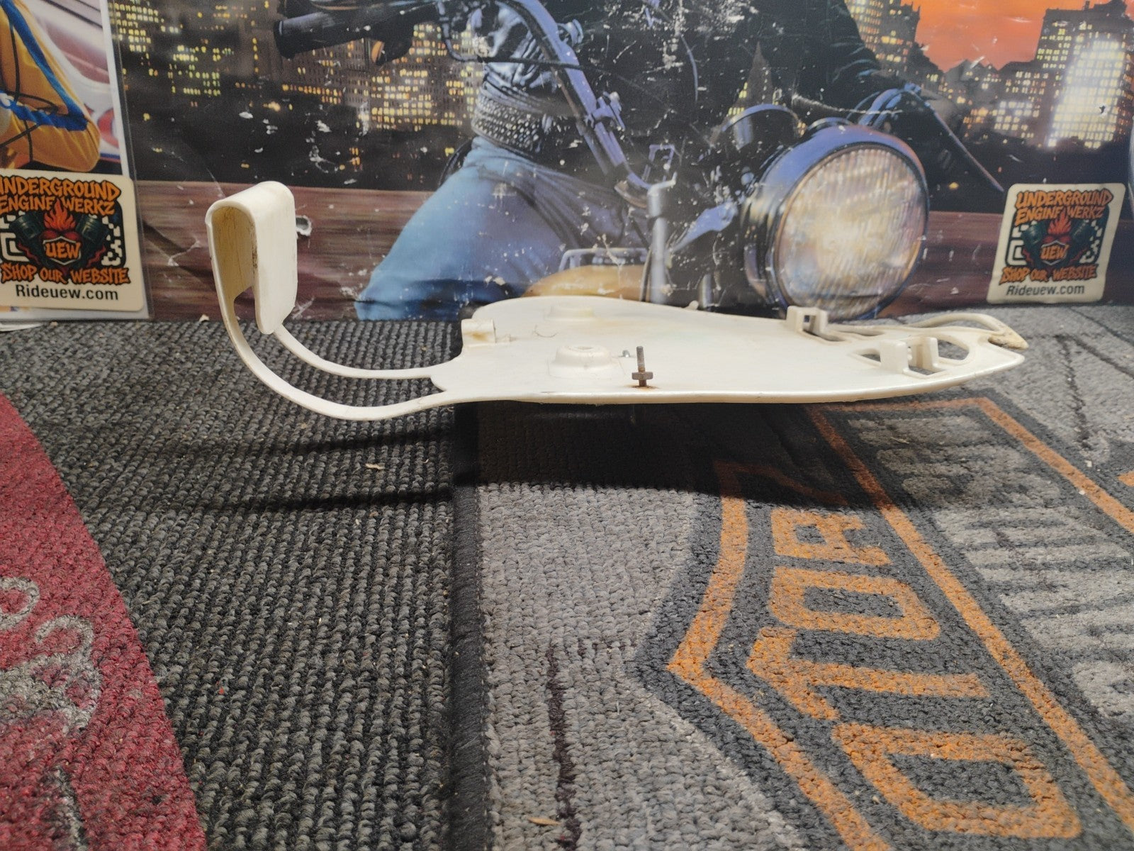  1998 KAWASAKI KX FRONT NUMBER PLATE 42 