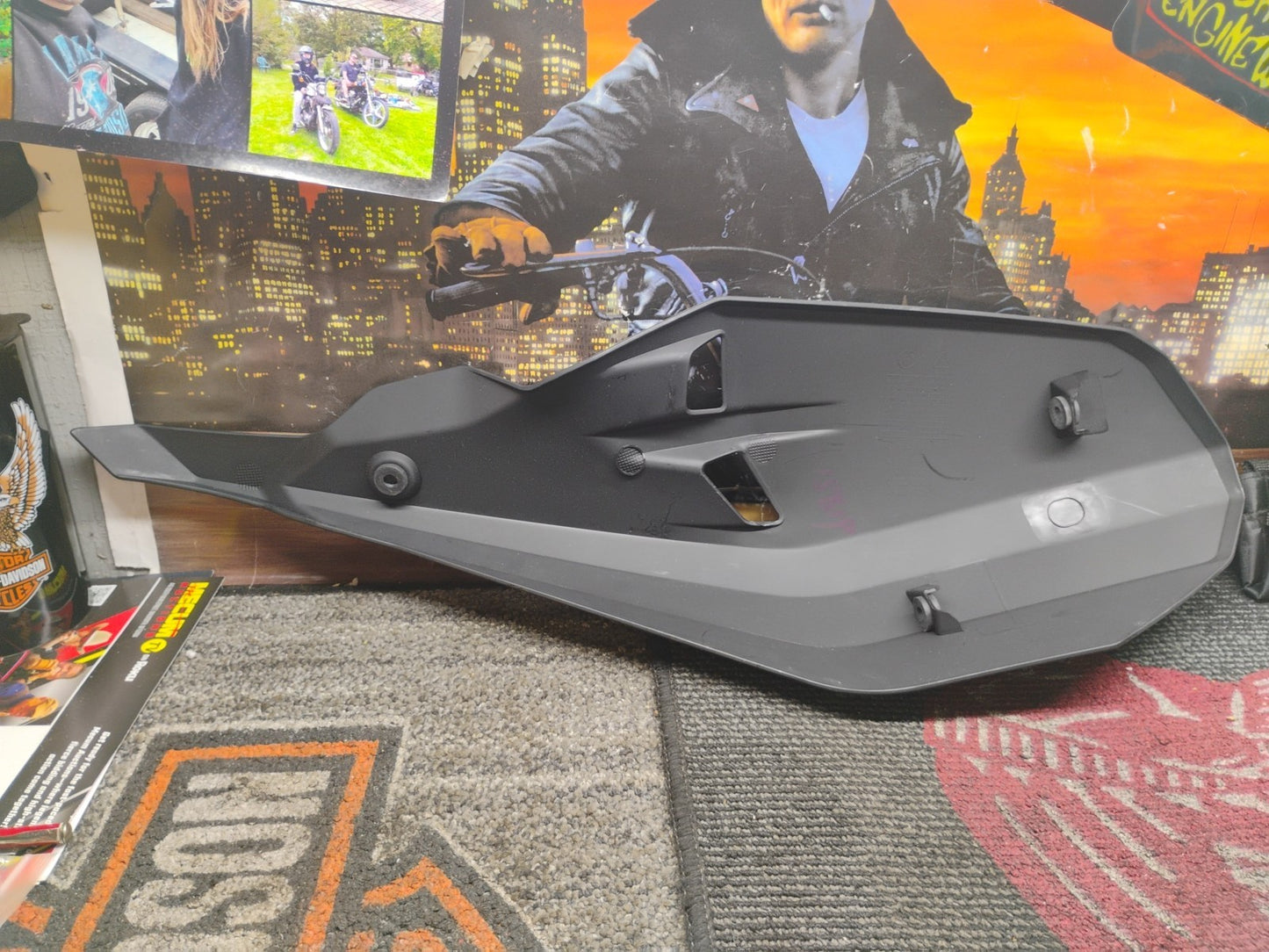 BMW C400GT / C400X Exhaust Muffler Cover Shield Heat 46639467909