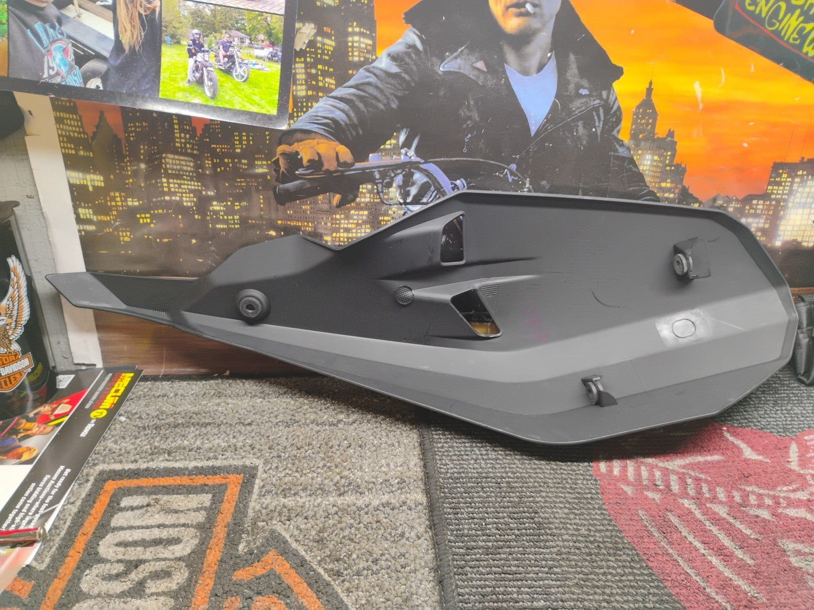 BMW C400GT / C400X Exhaust Muffler Cover Shield Heat 46639467909