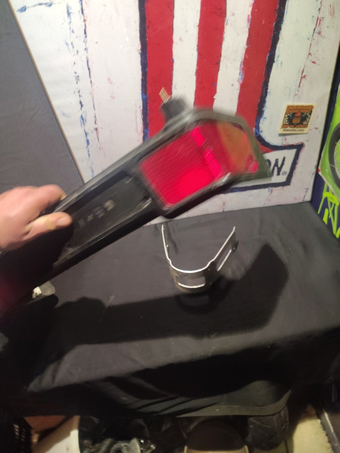 Harley Davidson Electra Glide Ultra Classic Luggage Box Rear Brake Light Housing