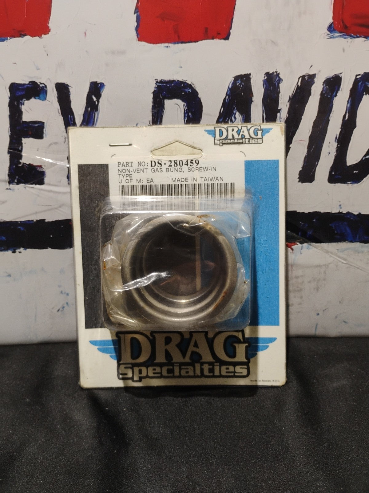 DRAG SPECIALTIES DS280459 NON VENT BUNG SCREW IN NOS 