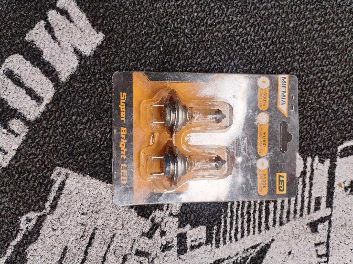 MIFMIA H7  Headlight Bulbs 12V 55W High Performance Replacement Bulb Long Life 