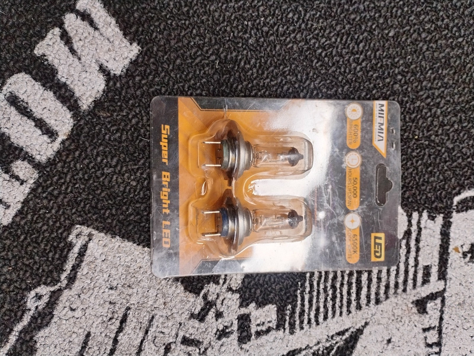 MIFMIA H7  Headlight Bulbs 12V 55W High Performance Replacement Bulb Long Life 
