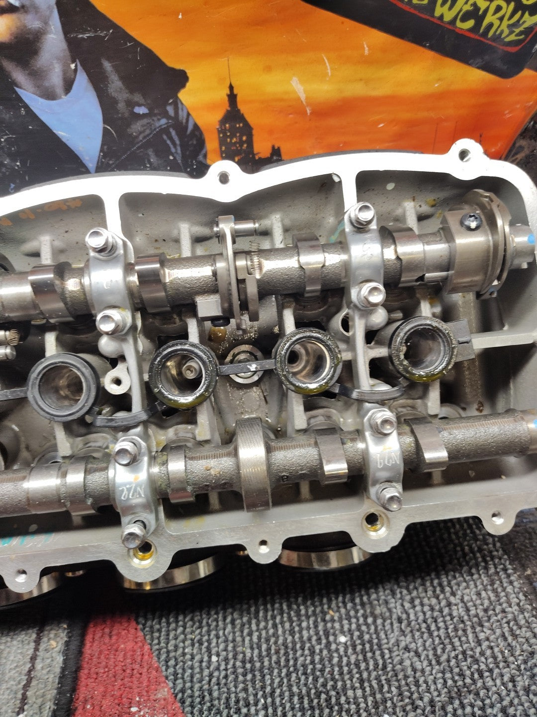 Triumph Speed Triple 1200 RS RR 2021 engine cylinder barrel piston pistons