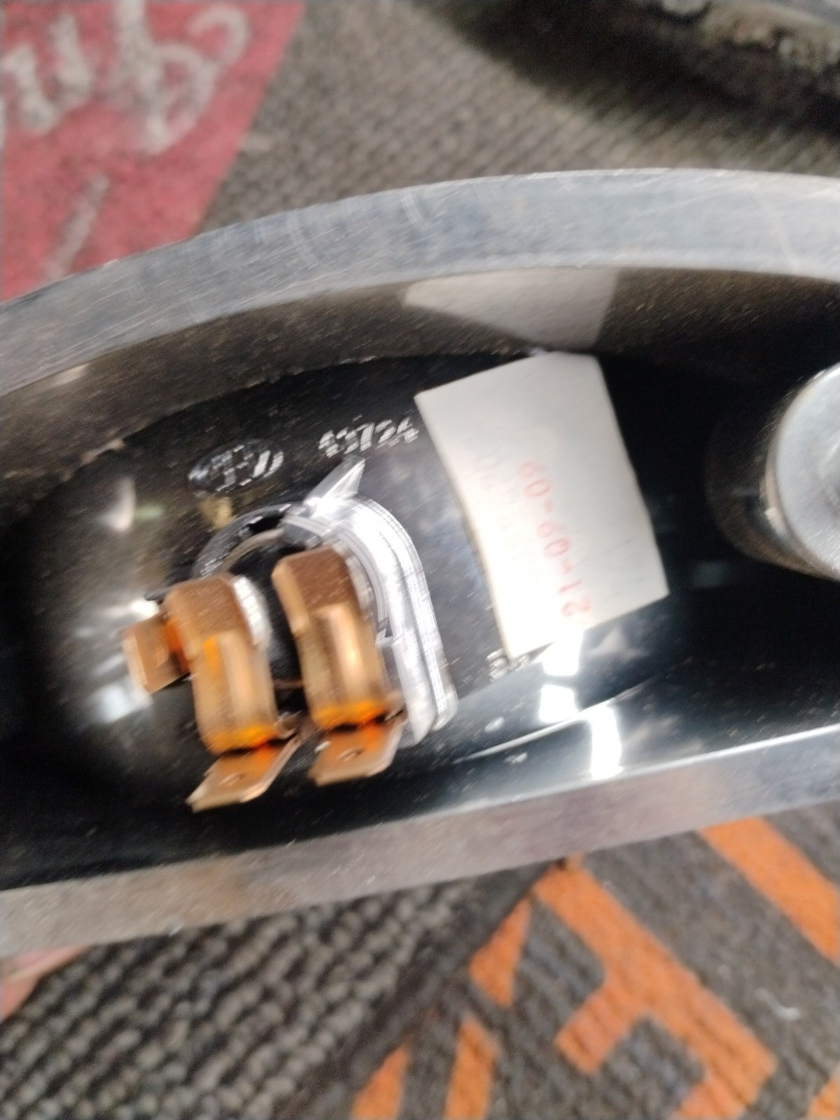 02 Buell M2 X1 S1 Cyclone Rear Brake Light Lamp Tail Light Base Oem