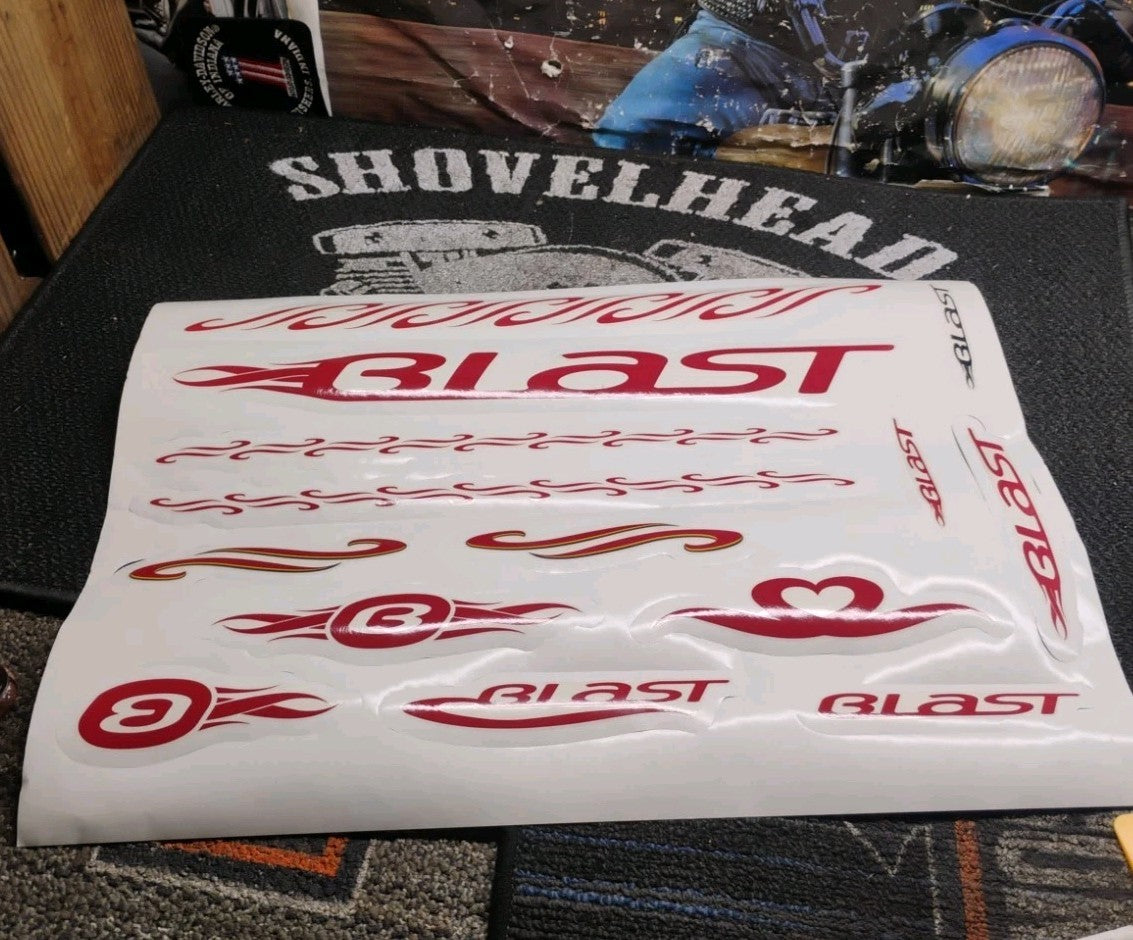 NOS Buell Blast Mesa Personal FX Decal Set 3 H-D 13622-00Y