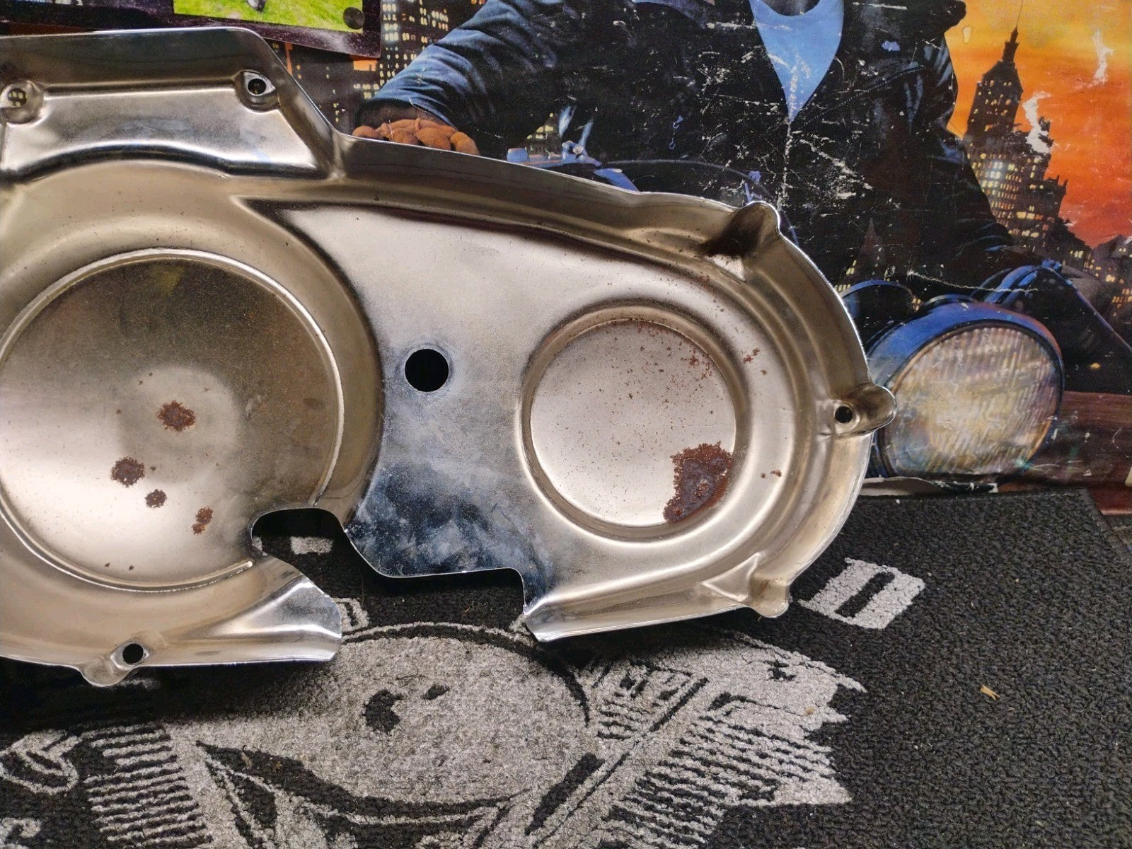OEM Harley Davidson Sportster Chrome Primary Cover XL883 XL1200 Outer Primary