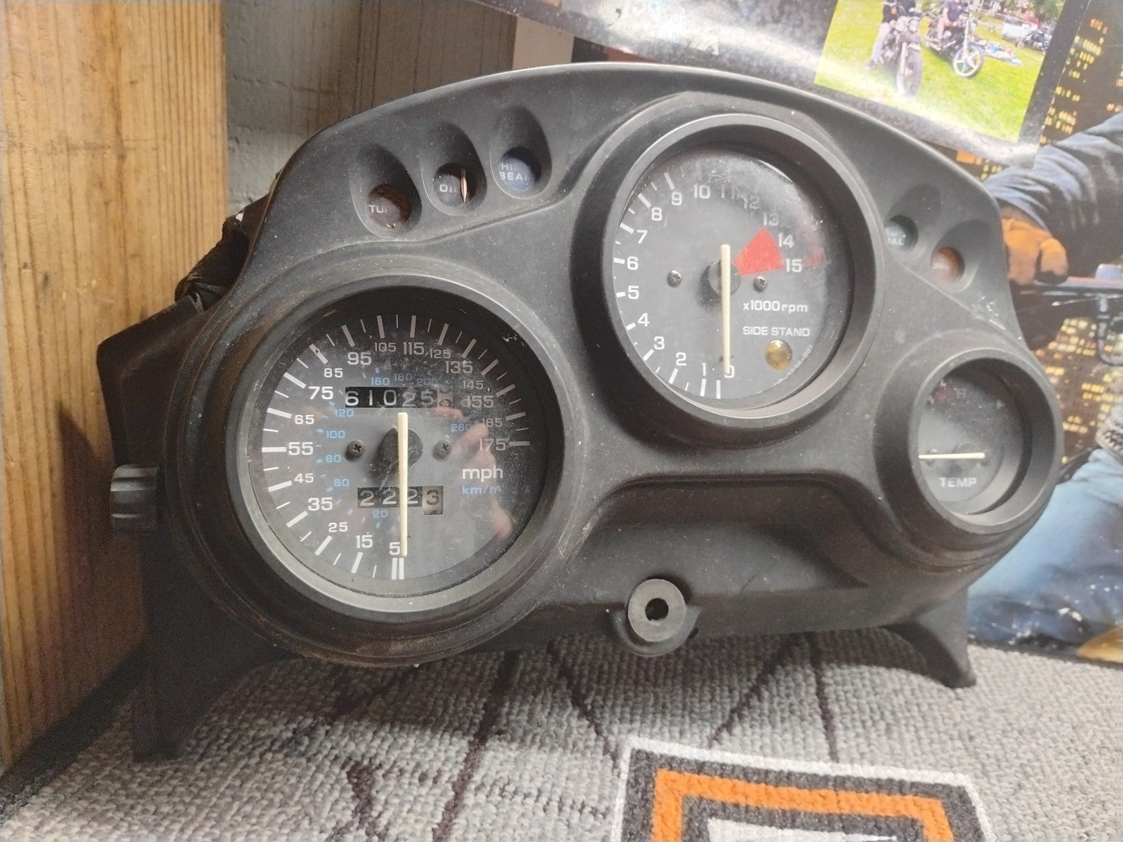 CBR600 F2 Gauges Speedo Dash