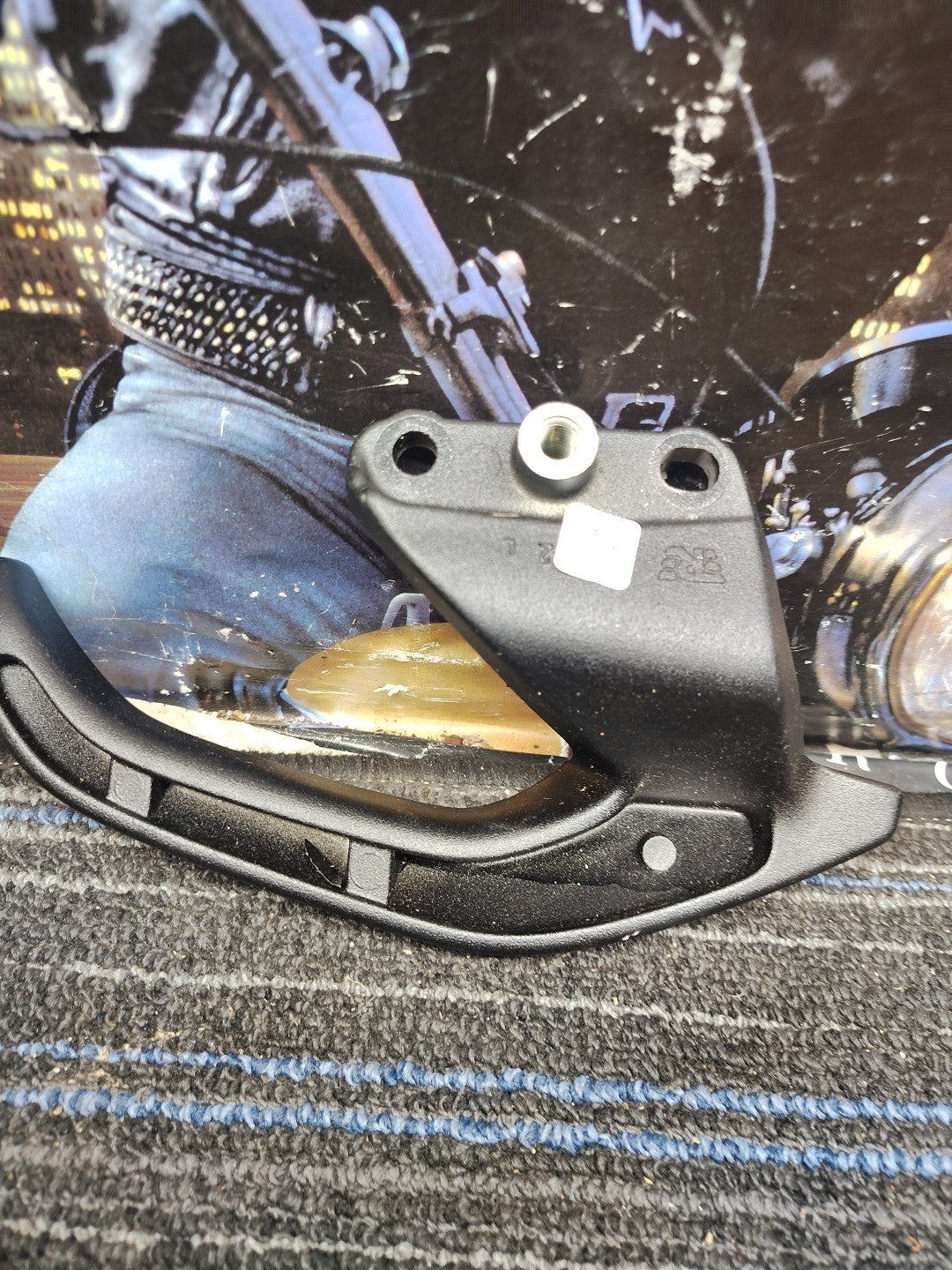 2023 22-24 Royal Enfield Hunter 350 Left Rear Passenger Grab Handle 