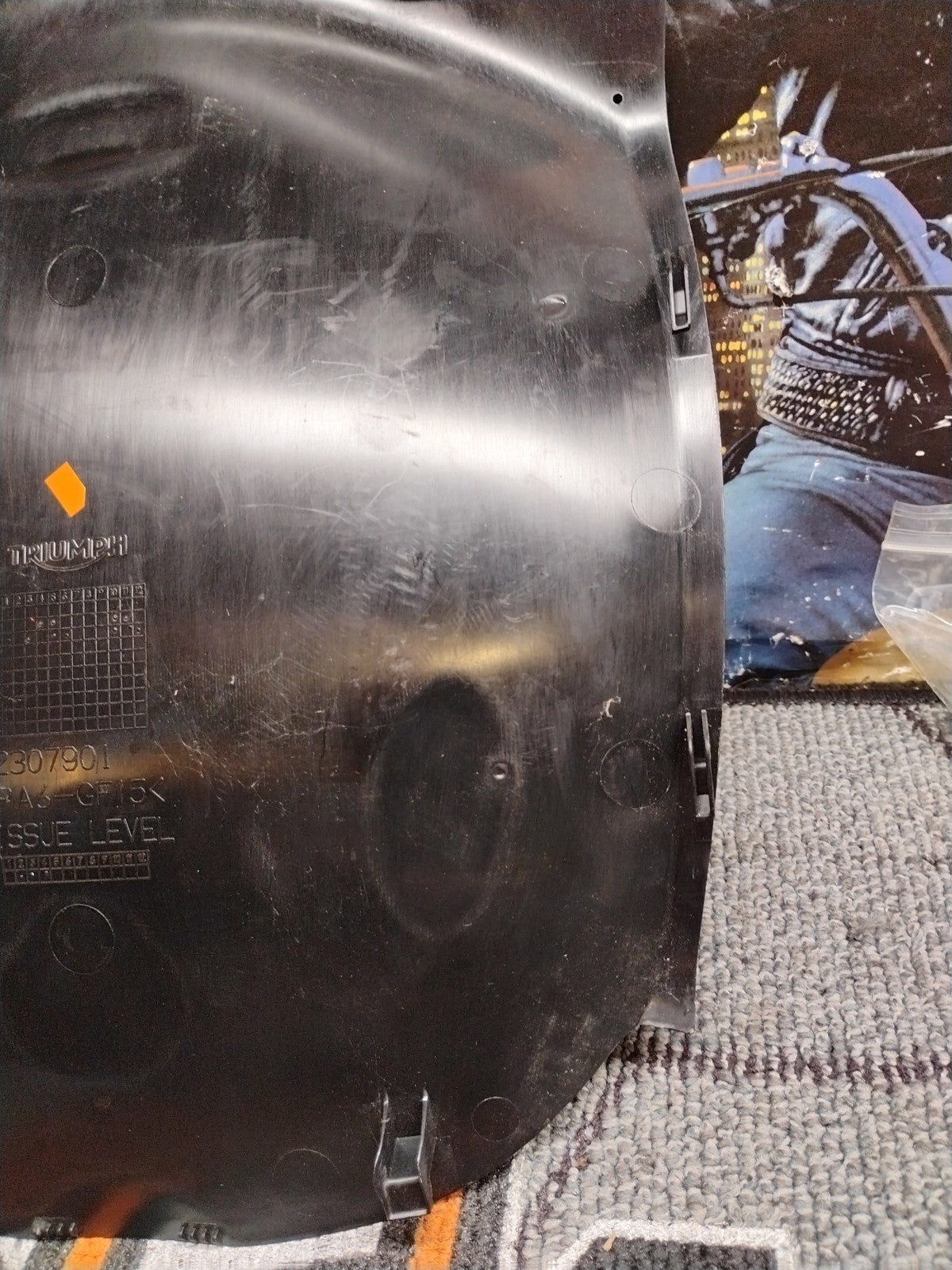 NEW GENUINE TRIUMPH T2307901 Undertray Moulding Rocket 3 2019-20