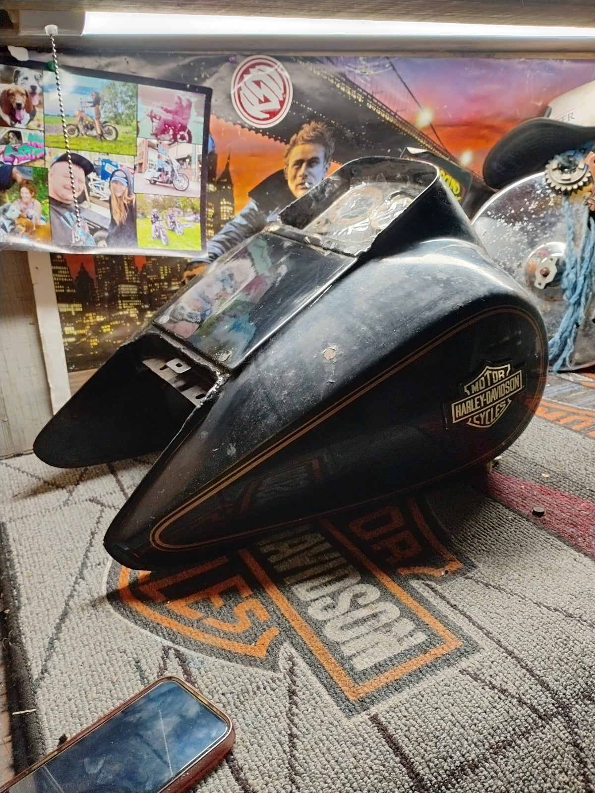 1987 Harley FLHS Ultra Classic S853. gas fuel petrol tank