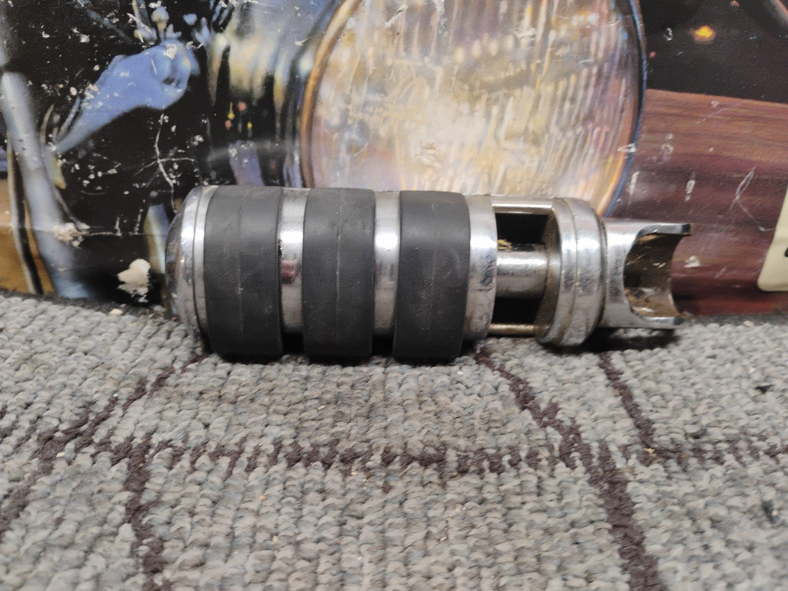 1991 HARLEY-DAVIDSON SPORTSTER XL1200 FRONT RIGHT FOOT PEG 