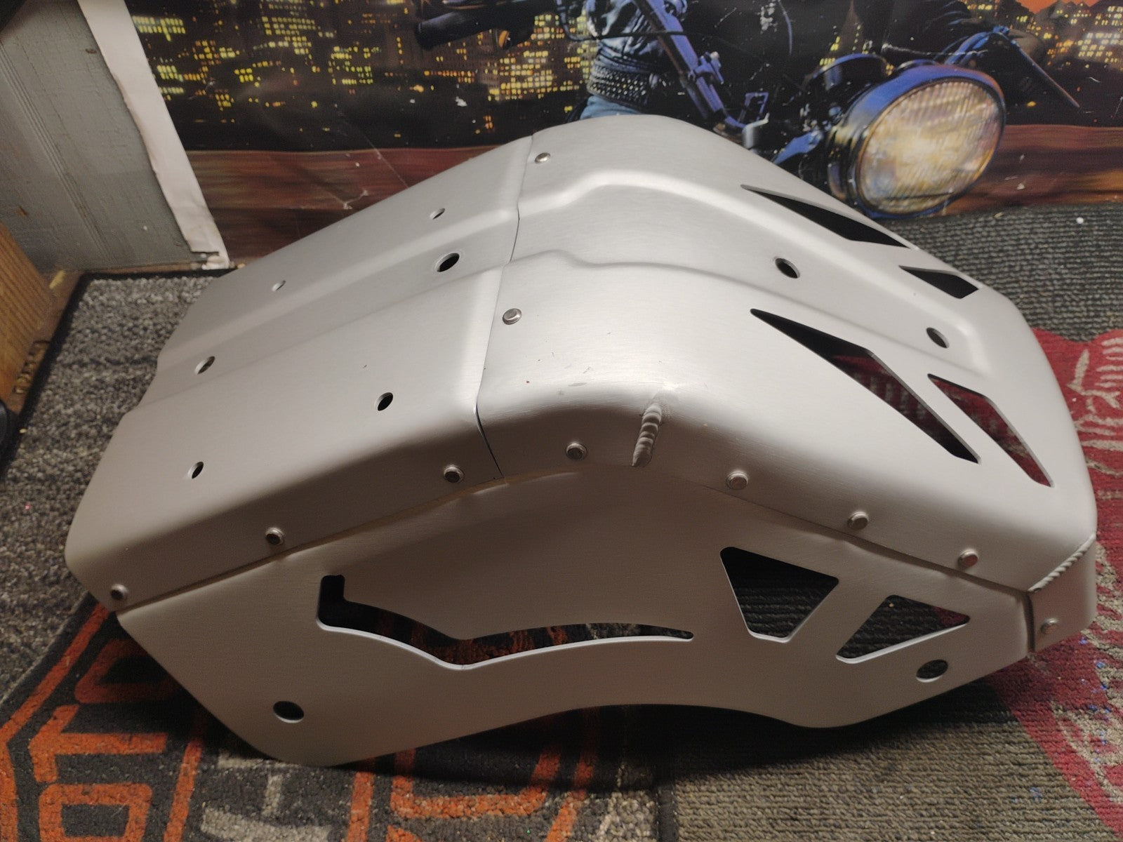 For Suzuki V-Strom DL650 XT 2011-2022 Skid Plate Plate Engine Guards Protector