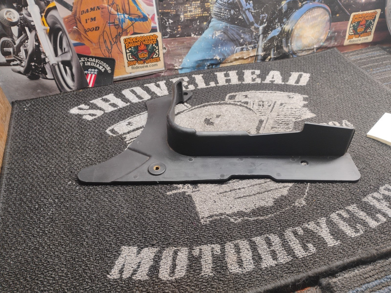 OEM Harley Davidson Softail Lower Belt Guard Cover Black 2000-2006
