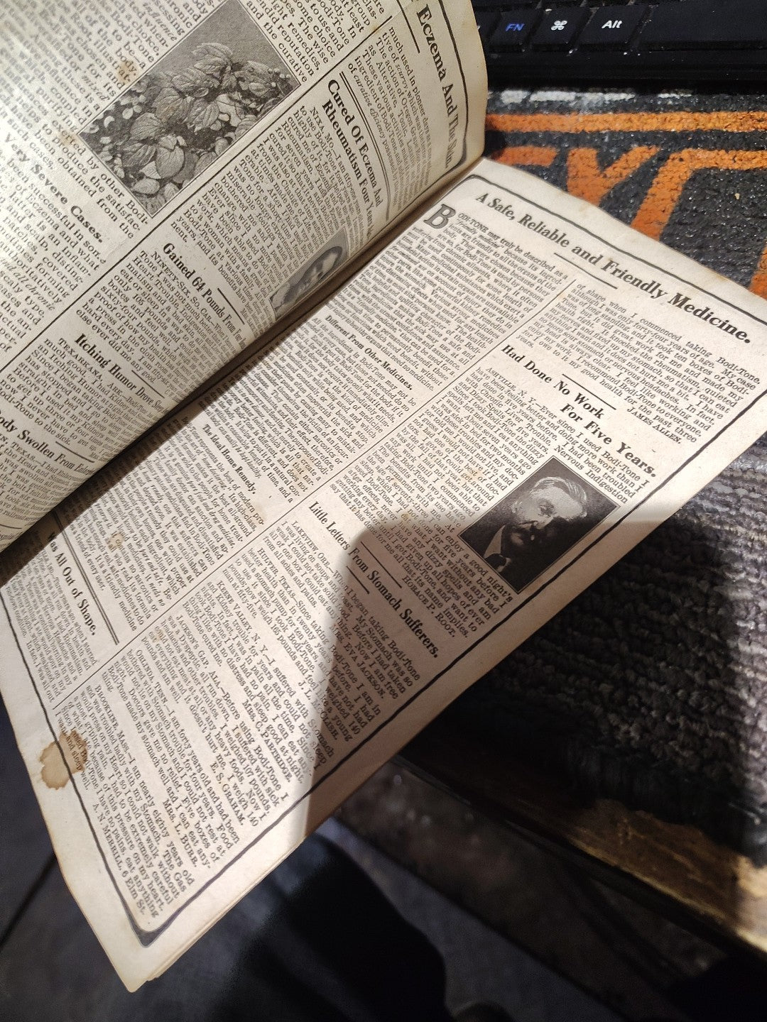 Bodi Tone Health For All 1920 Snake Oil Catalog And Box W 4c Proprietary Stamp