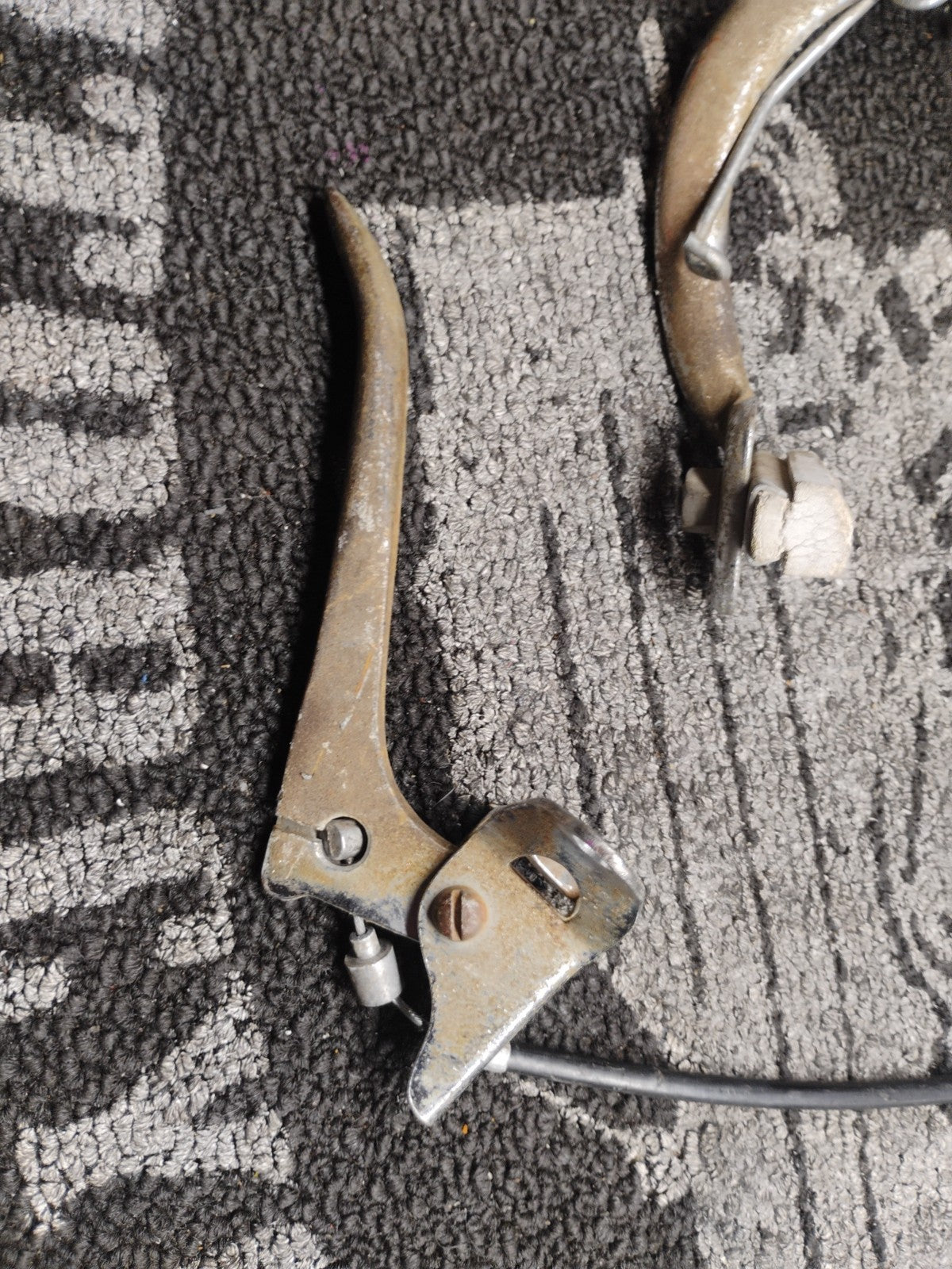 Vintage Schwinn Stingray Front Brake Assembly Lever Cable Caliper Set