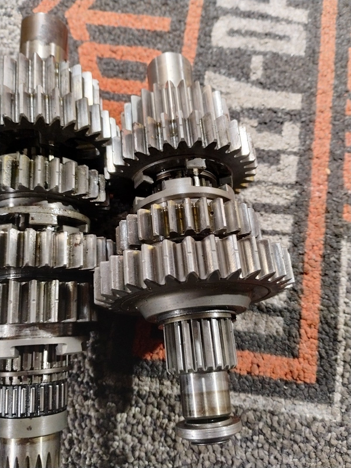 2001 Buell Blast Transmission Gears and Shafts