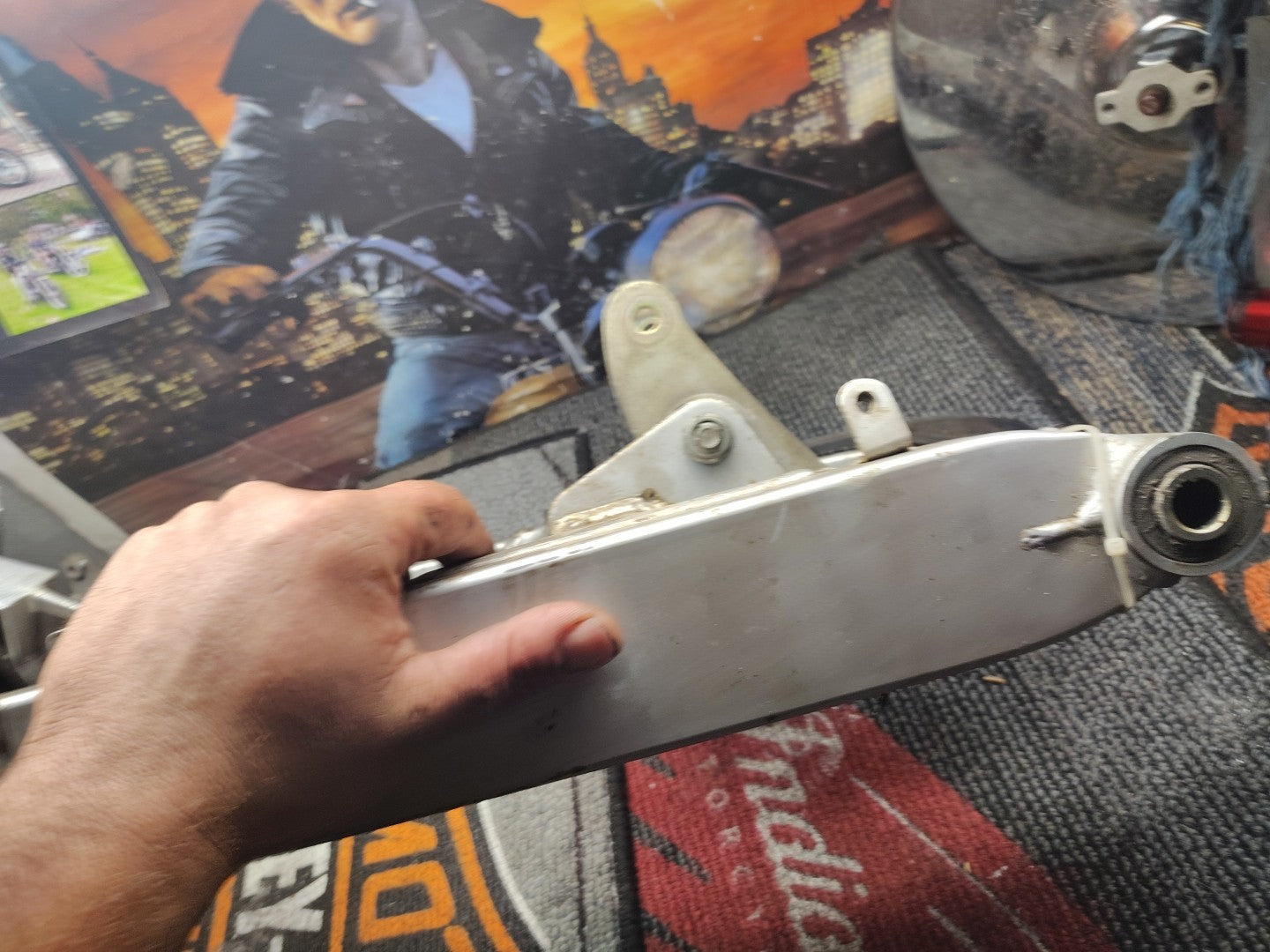 1991 Honda CBR600 F2 CBR 600 600F2 CBR600F2 Rear Swingarm Swing Arm Pivot Swivel