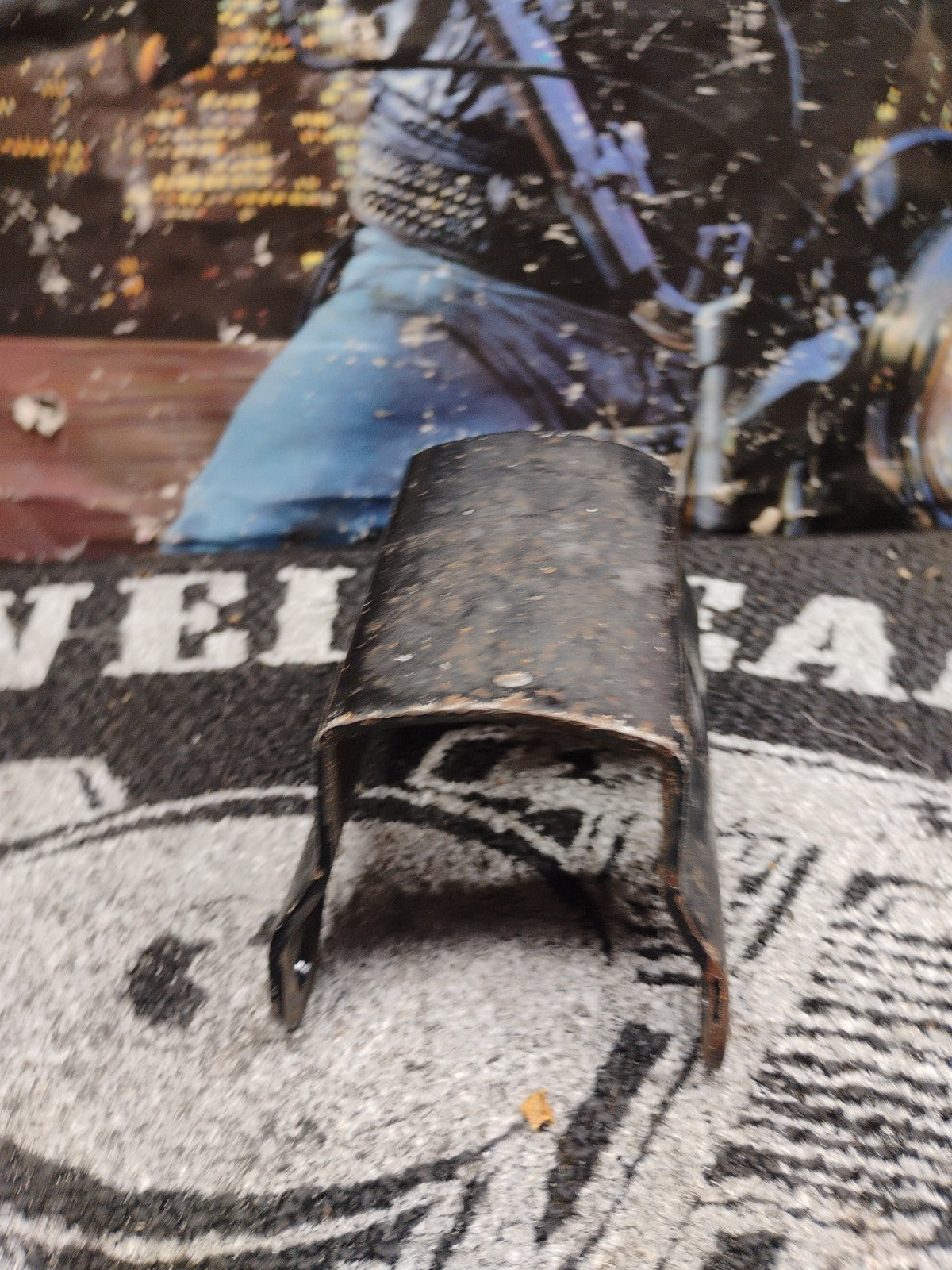Genuine Honda CB125S motor engine front hanger bracket mounting plate