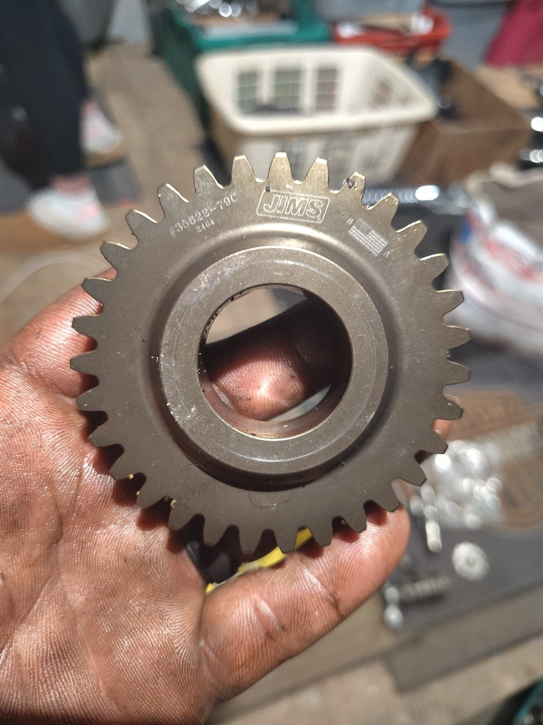 Harley-Davidson FXR 1st Gear Countershaft,  35622-79C, JIMS USA 35622-79C