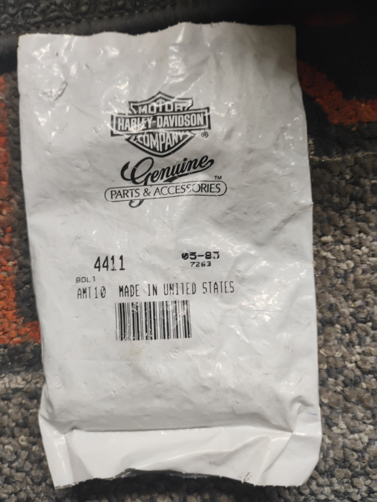 Harley-Davidson OEM Bolt Set 4411 (Qty 4) NOS