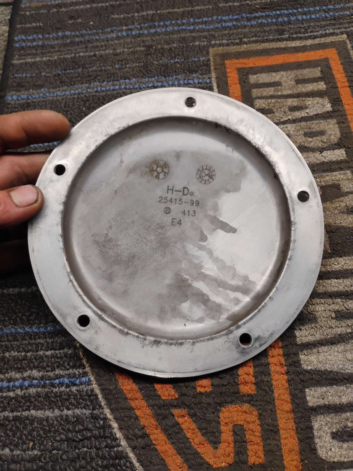 Chrome Harley-Davidson Twin Cam Derby Cover #25415-99