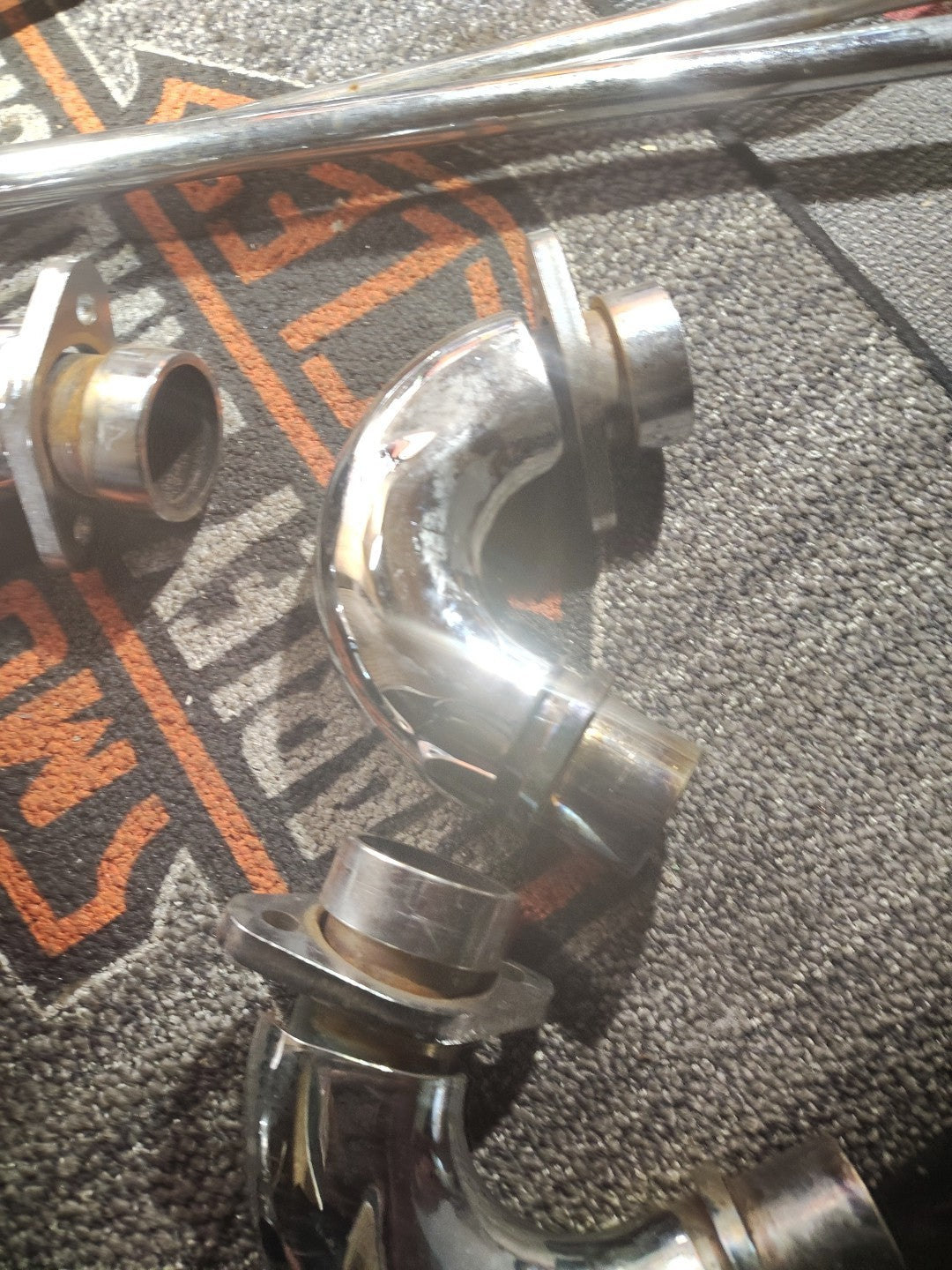 05 Victory King Pin Kingpin exhaust manifold header pipe elbow