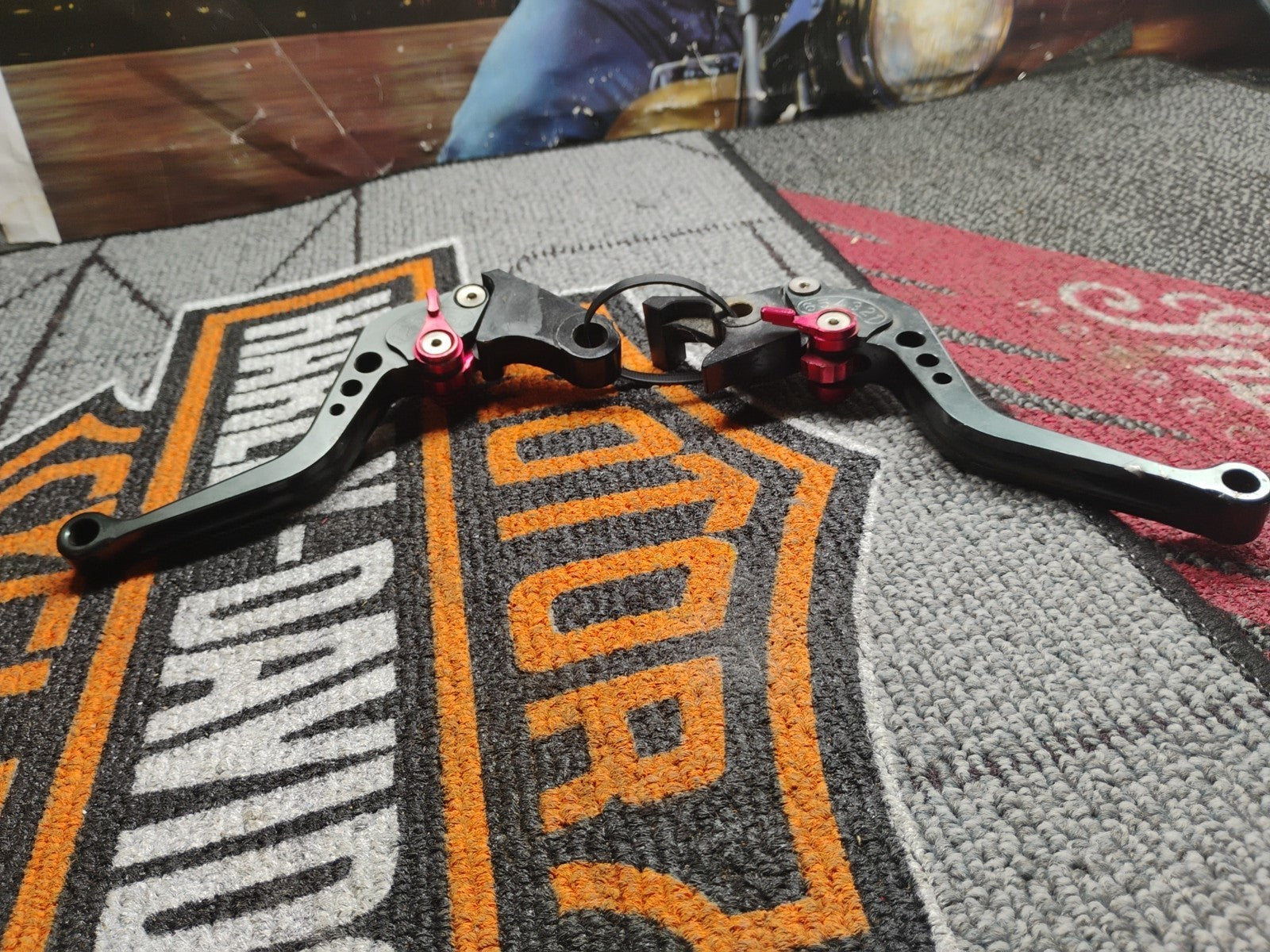 Motorcycle Hand Control Levers Clutch Brake Right Left