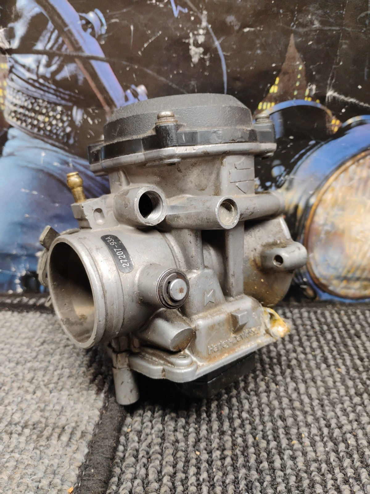 Harley Davidson Carburetor 27207 93A FOR PARTS