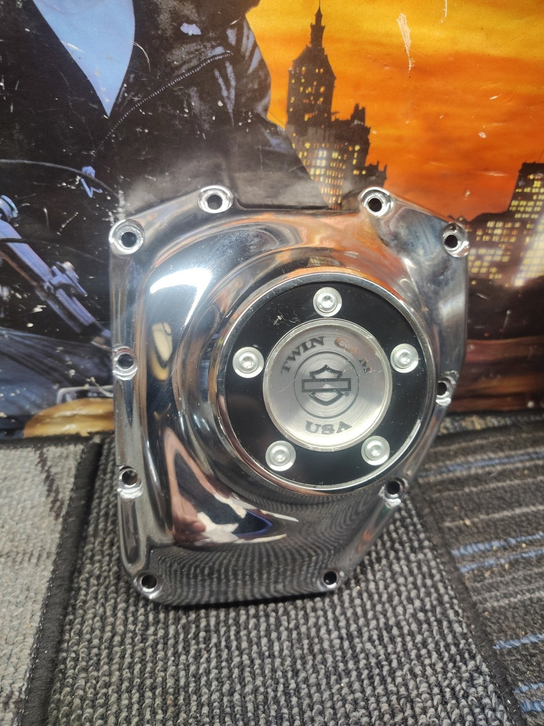Harley Davidson Chrome Cam Cover HD 25362-01B