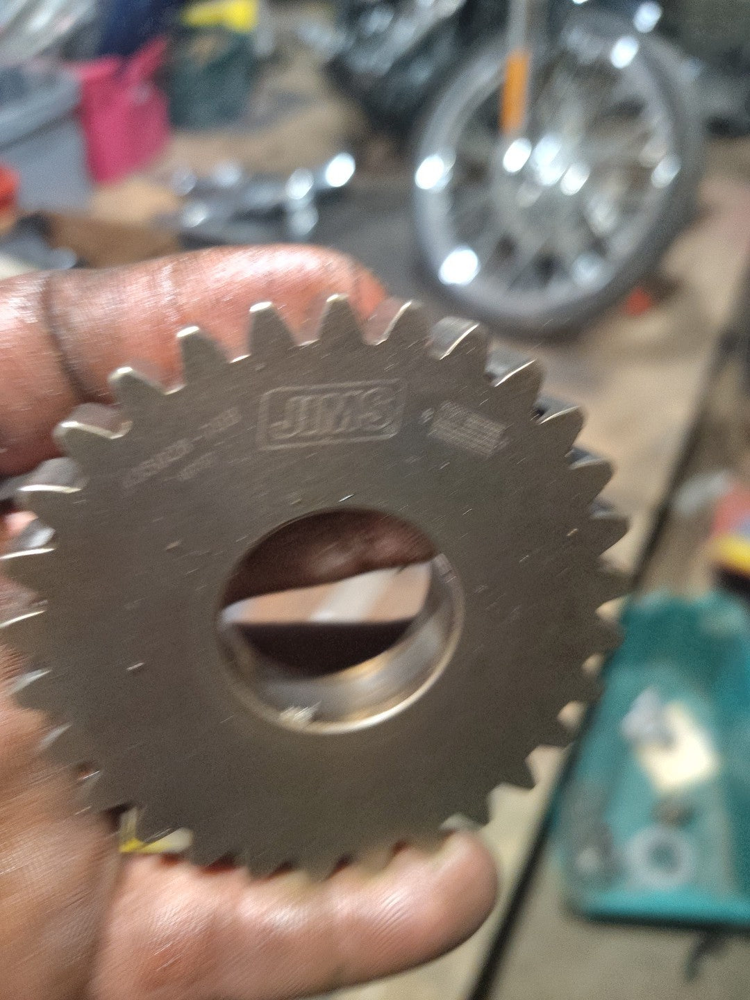 Harley-Davidson 4th Gear Mainshaft, JIMS Gear No.8294, 5 Speed, 35028-79B