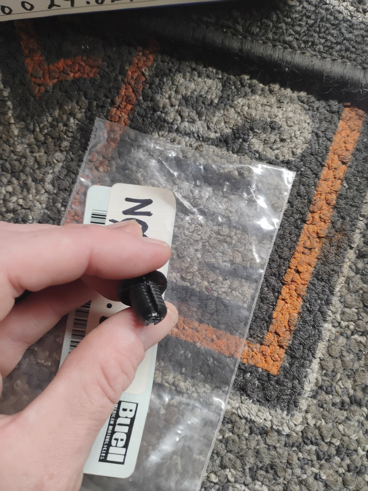 Buell OEM N0001.BQ Socket Set Screw Black NOS