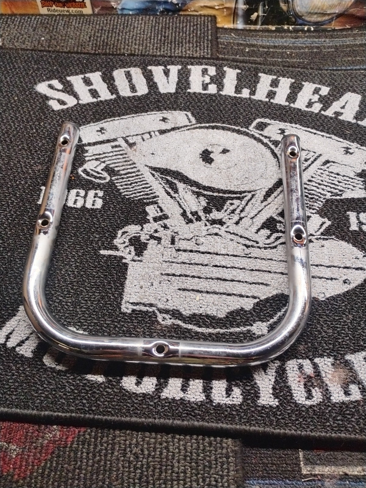 2000-2006 Harley Davidson FLTRI Road Glide UPPER SUPPORT TUBE MOUNT
