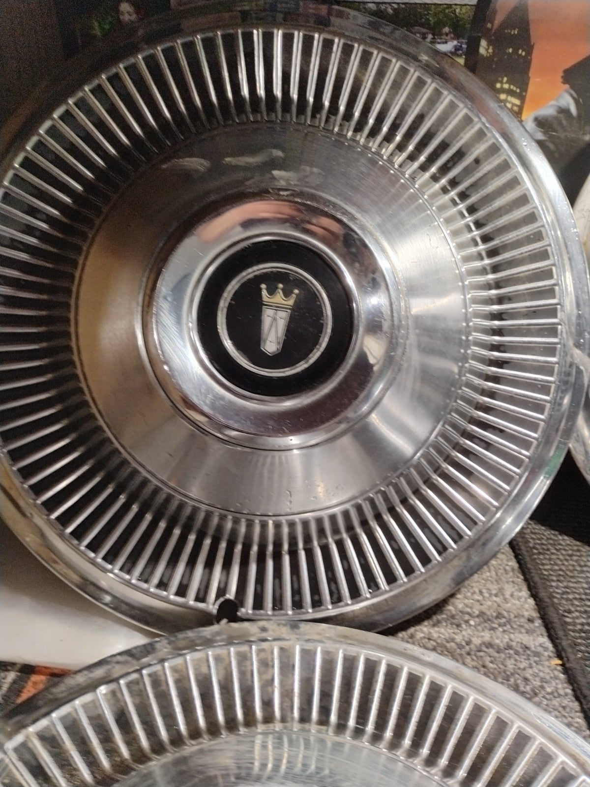 *Set of 4* Vintage 1968-1969 Ford Galaxie LTD 15" Hubcaps Wheel Covers USED