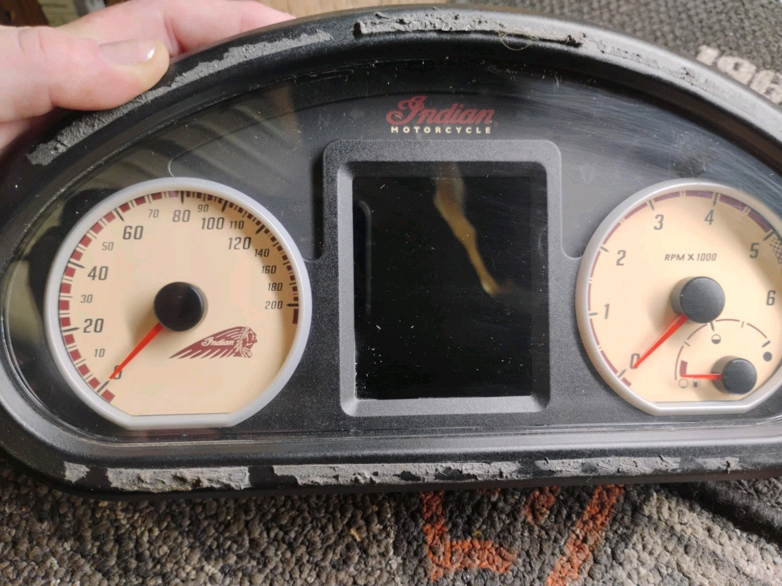 2015 Indian Roadmaster Chief Speedometer Speedo Tach Tachometer Gauge 