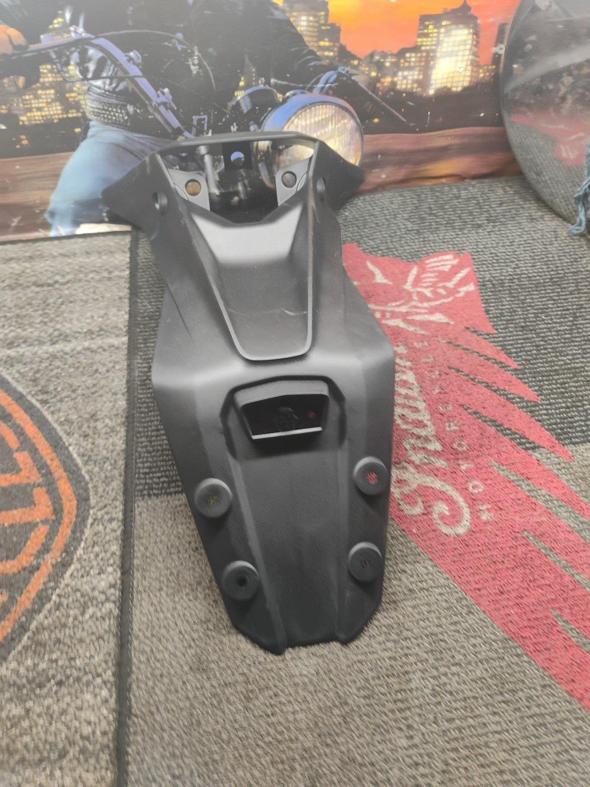 GENUINE OEM REAR LONG FENDER MUD SPLASH GUARD FOR YAMAHA XMAX X-MAX 300 17-2023